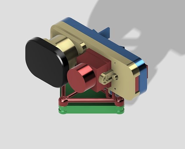Lightweight Case for a RunCam ThumbPro - Universal Antenna 3D print model