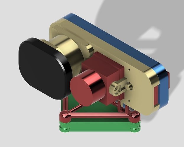 Lightweight Case for a RunCam ThumbPro - Antenna Hole 3D print model