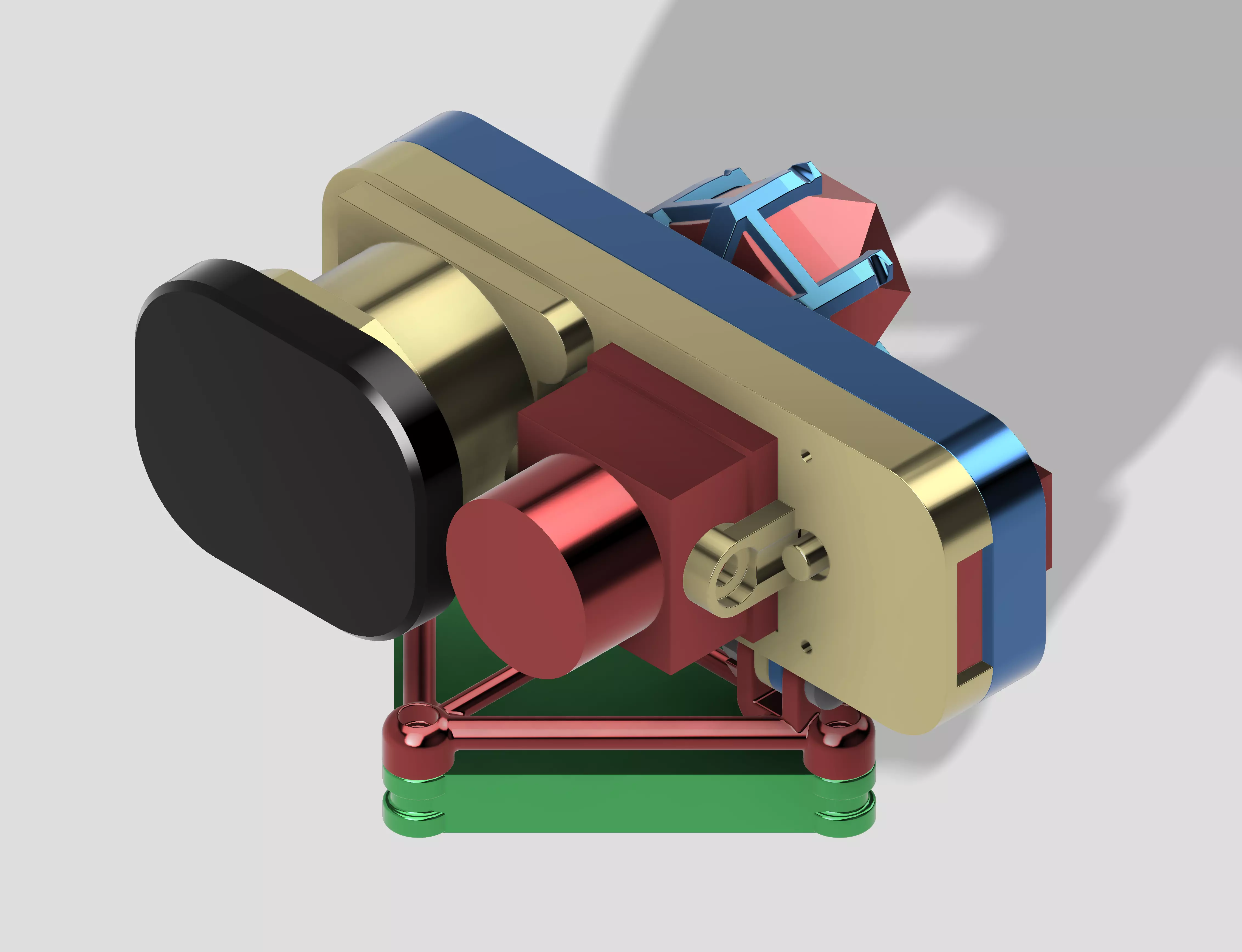 Lightweight Case for a RunCam ThumbPro - Lumenier Micro AXII 2 3D print model_0