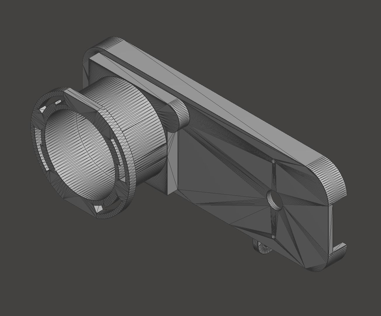 Lightweight Case for a RunCam ThumbPro - Lumenier Micro AXII 2 3D print model_11