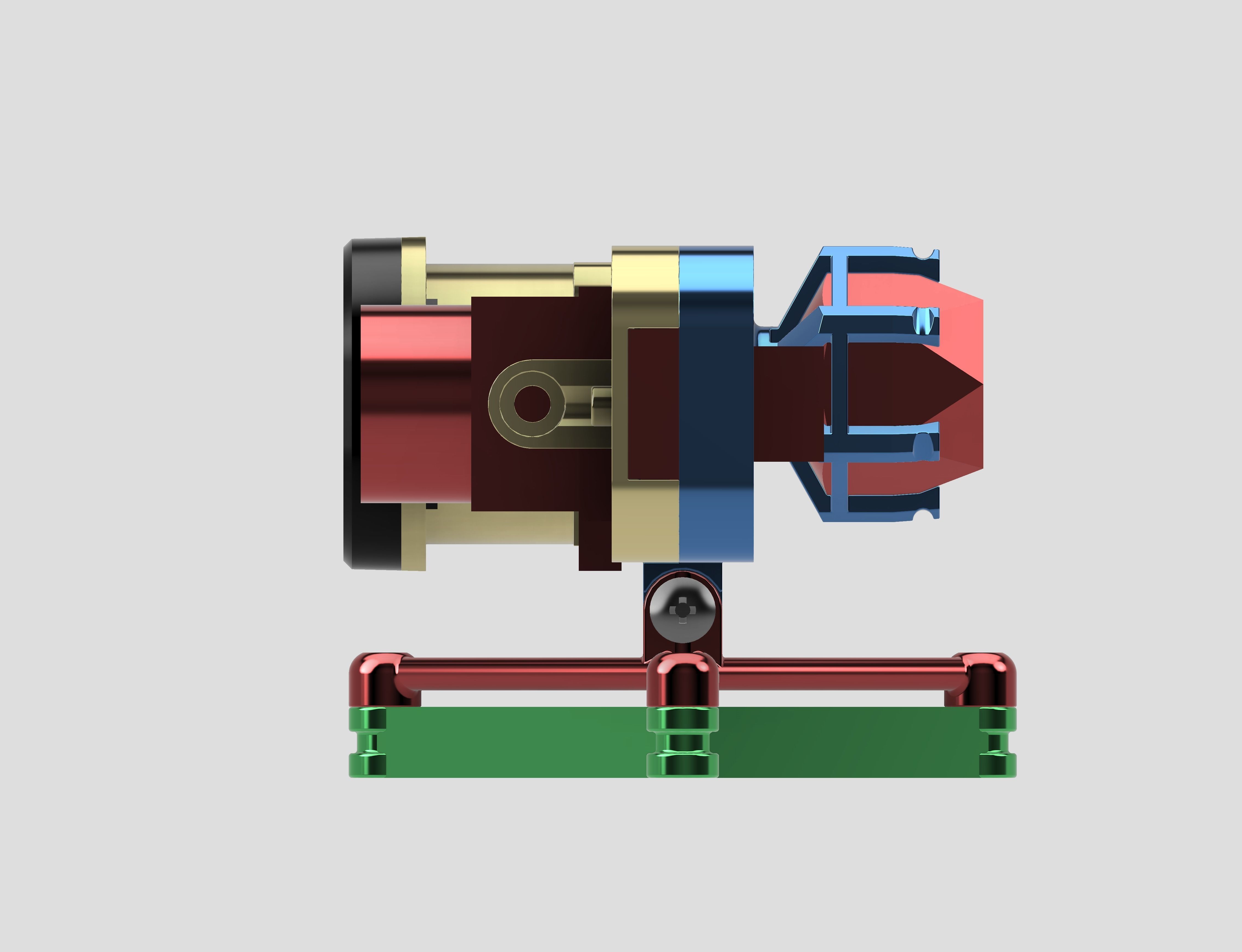 Lightweight Case for a RunCam ThumbPro - Lumenier Micro AXII 2 3D print model_2