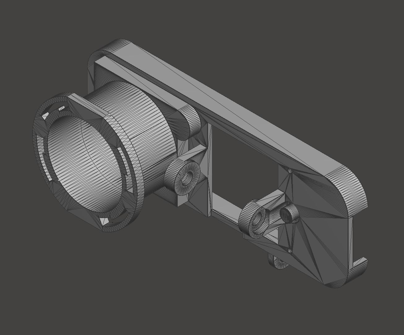 Lightweight Case for a RunCam ThumbPro - Lumenier Micro AXII 2 3D print model_8