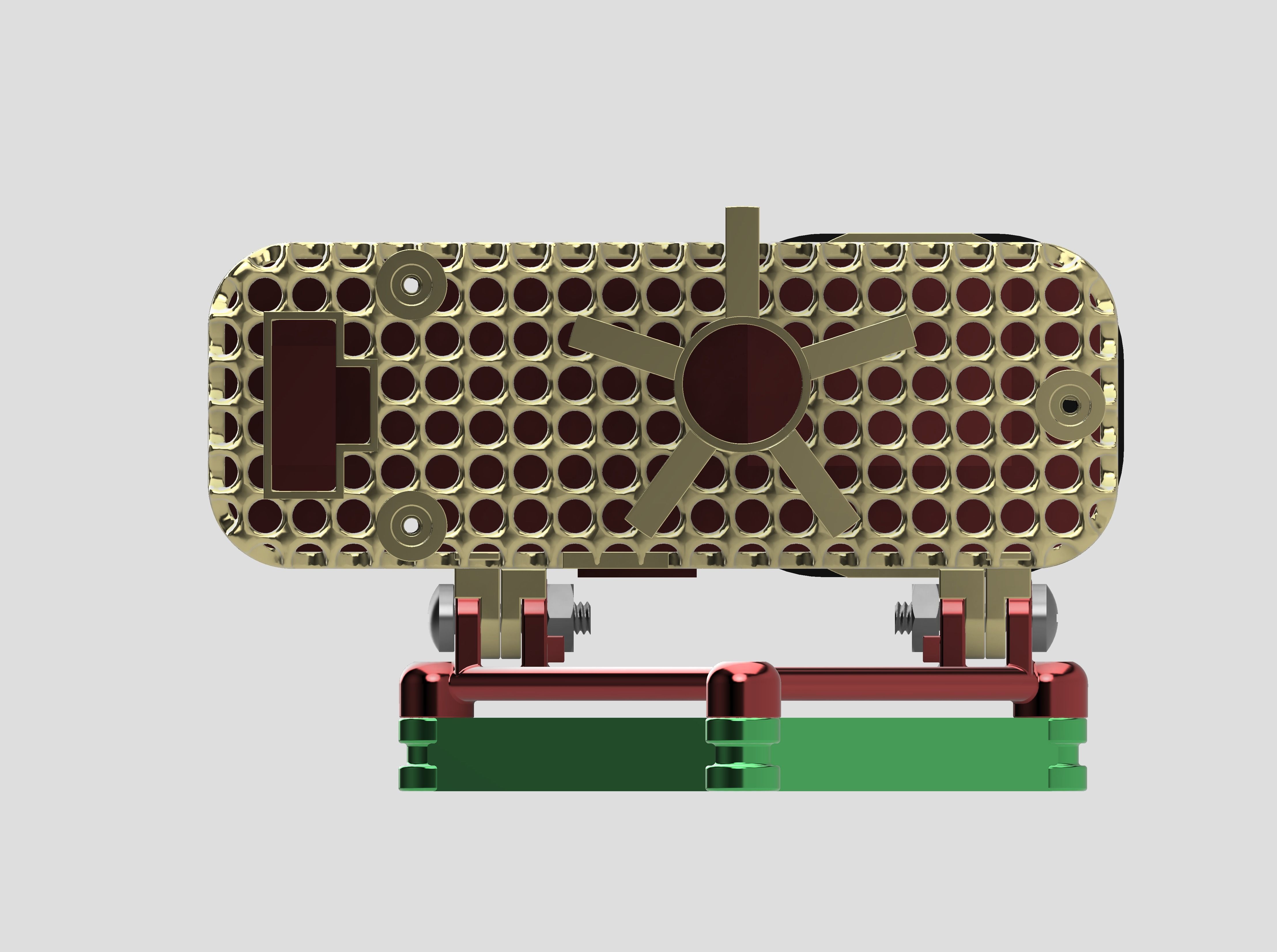 Lightweight Case for a RunCam ThumbPro - Skeletonized Universal 3D print model_3