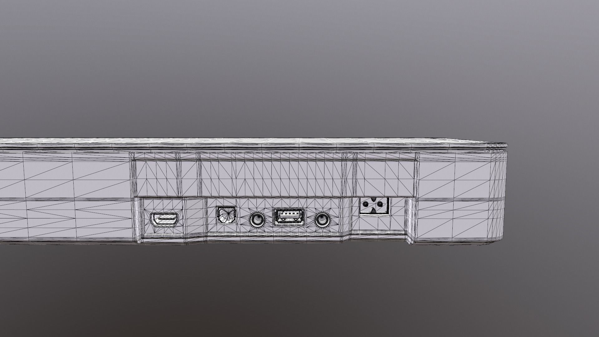 BOSE Speaker 3D model_16