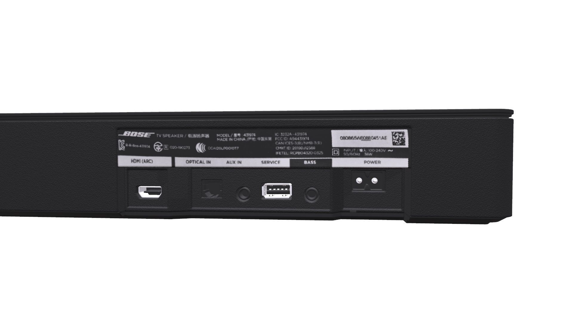 BOSE Speaker 3D model_9