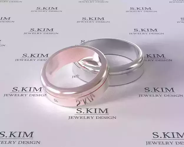 Wedding rings couple 