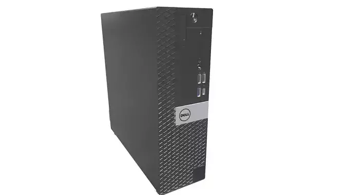 Dell CPU 3D model