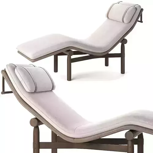 District Eight Stilt Chaise Lounge 3D model