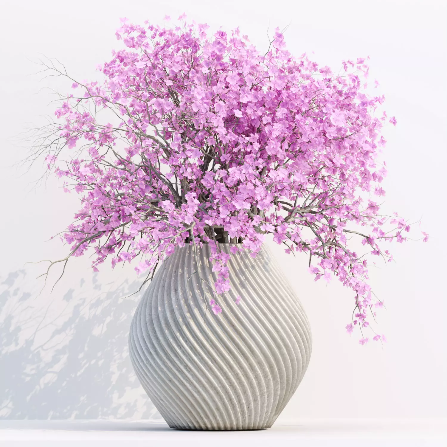 Bouquet in vase vol 149 3D model_0