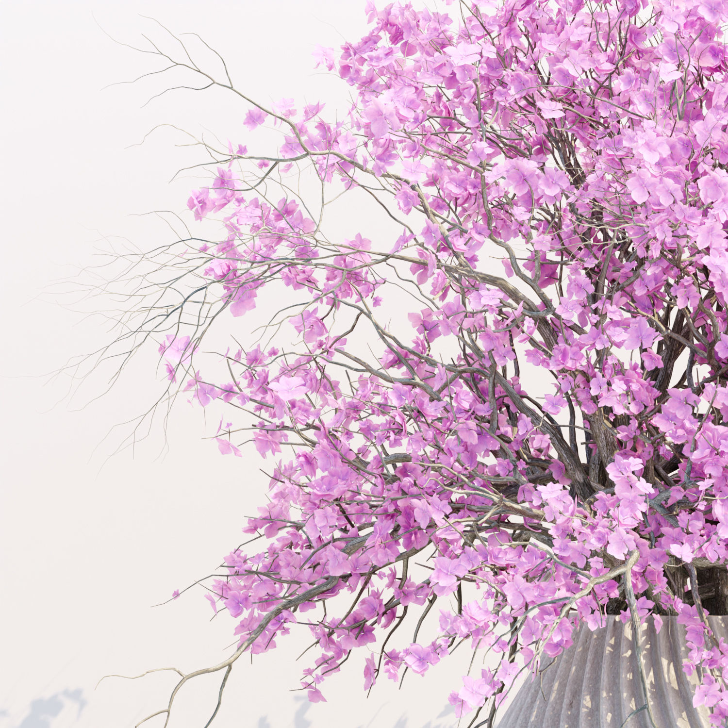 Bouquet in vase vol 149 3D model_1