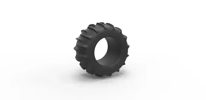Dune buggy rear tire 10 Scale 1 to 25