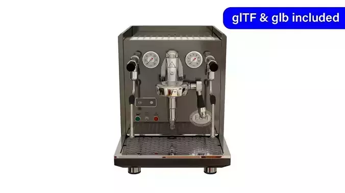 Realistic Coffee machine 3D model