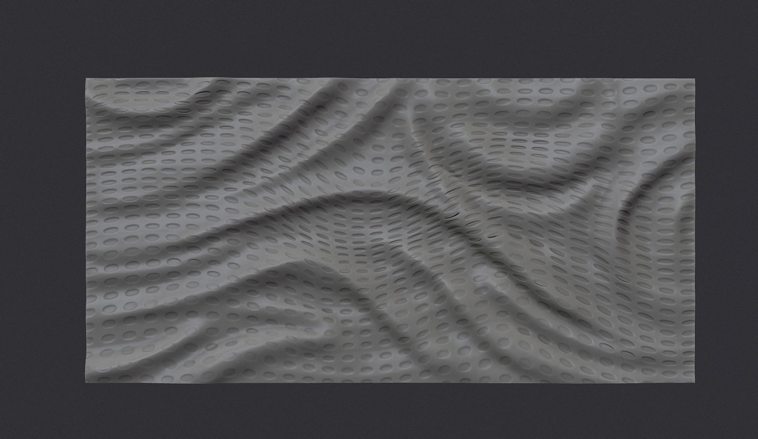 Decorative Wall Art Panel 62 3D print model_4