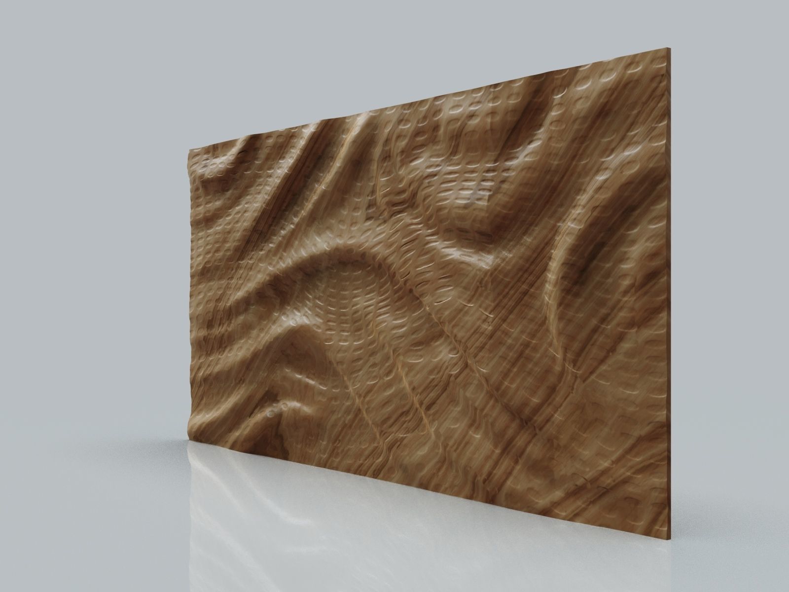 Decorative Wall Art Panel 62 3D print model_3