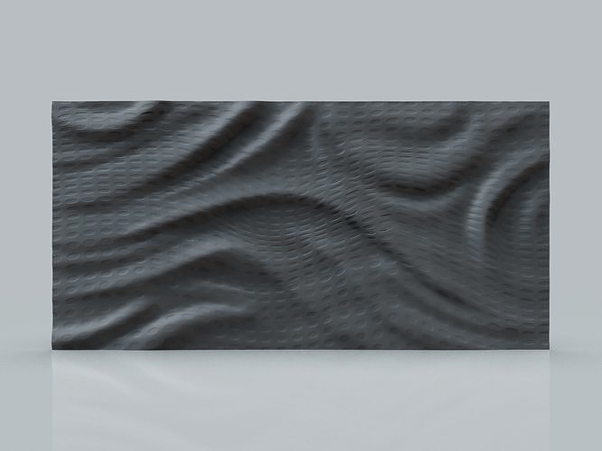 Decorative Wall Art Panel 62 3D print model