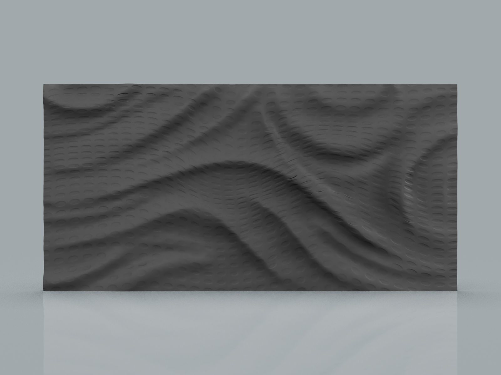 Decorative Wall Art Panel 62 3D print model_9