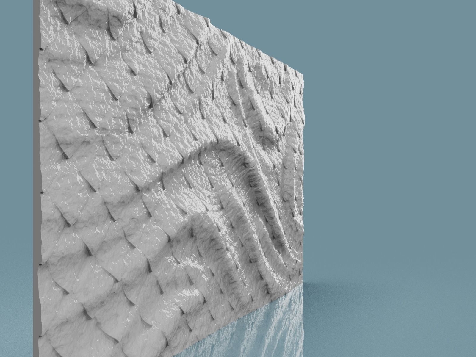 Decorative Wall Art Panel 63 3D print model_12