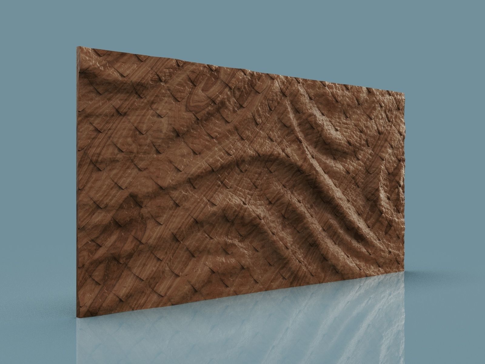 Decorative Wall Art Panel 63 3D print model_2
