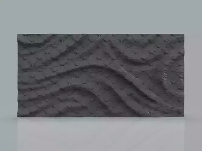 Decorative Wall Art Panel 63 3D print model