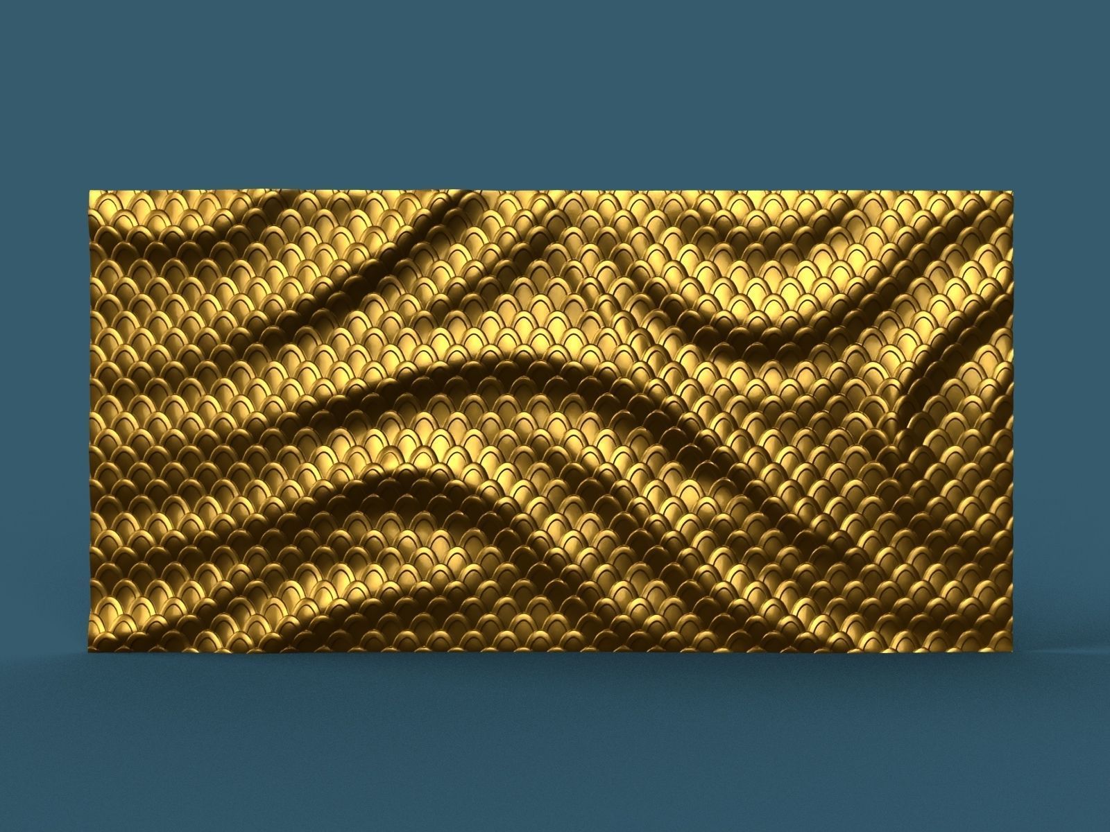 Decorative Wall Art Panel  64 3D print model_5