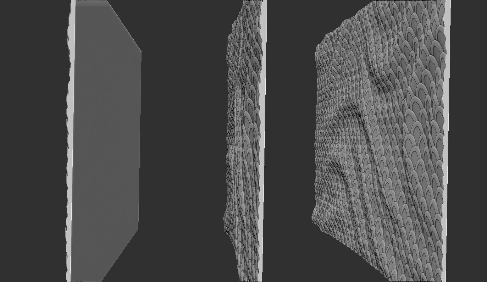 Decorative Wall Art Panel  64 3D print model_3