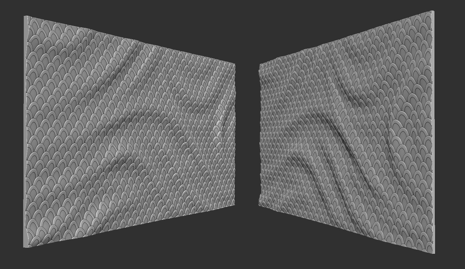 Decorative Wall Art Panel  64 3D print model_1