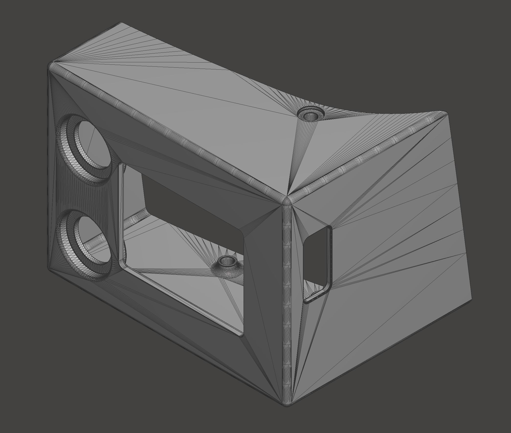 Adapter for Receiver Mounting on EV800 and EV800D 3D print model_6