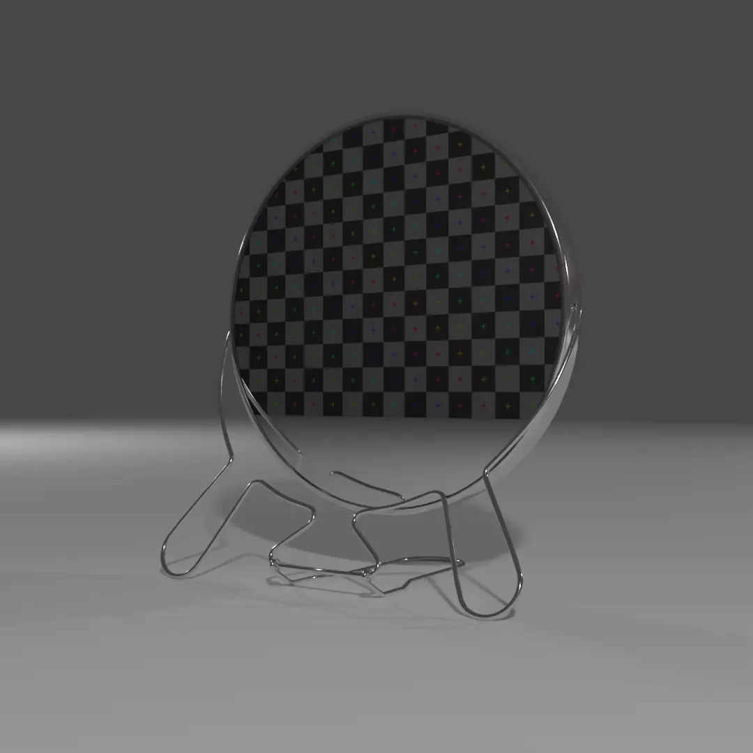 Table Mirror Free 3D model