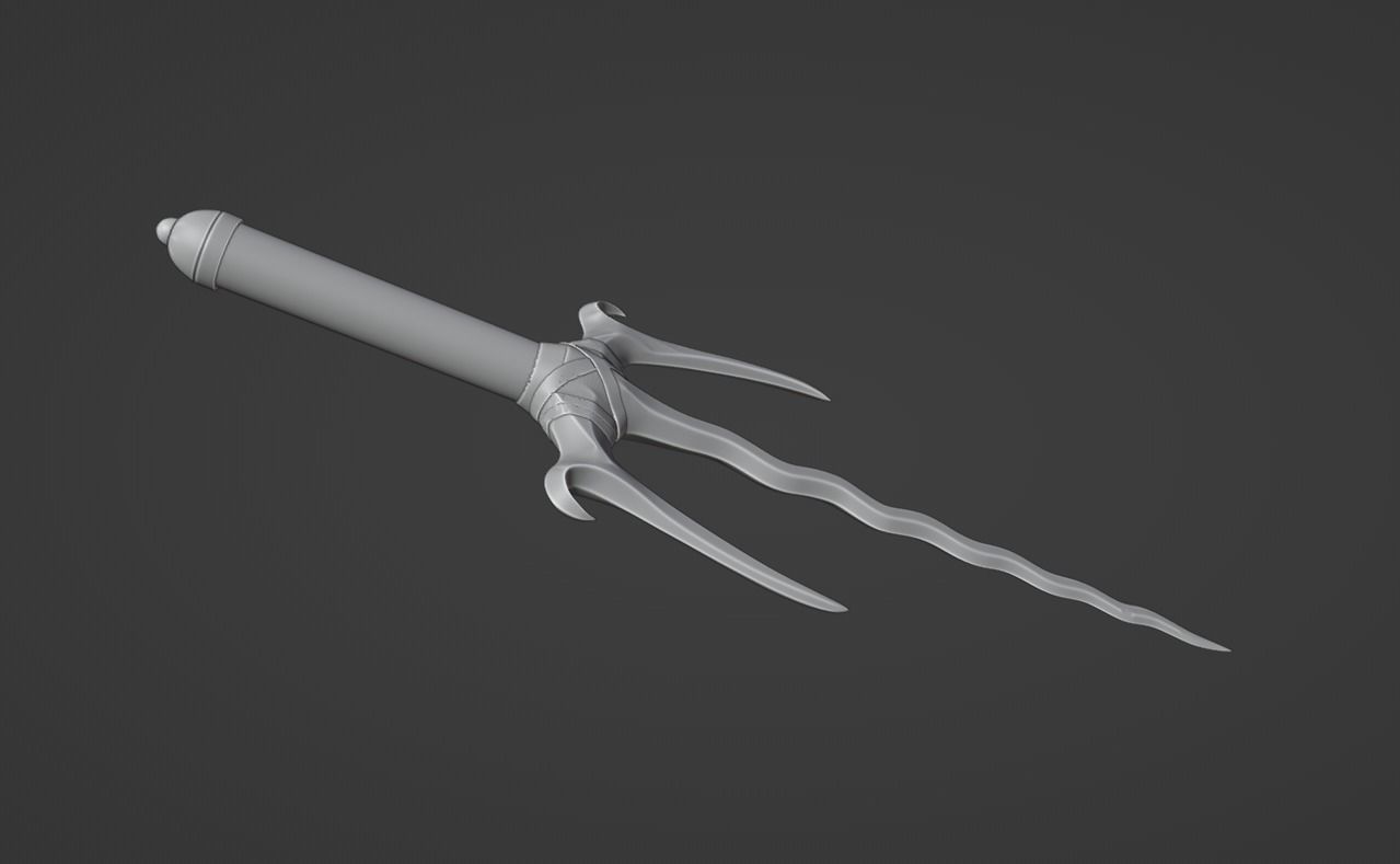 Kitana sai - Claw of Onaga 3D print model_9