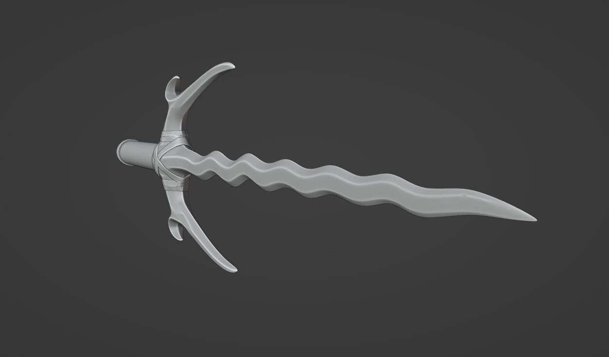 Kitana sai - Claw of Onaga 3D print model_7