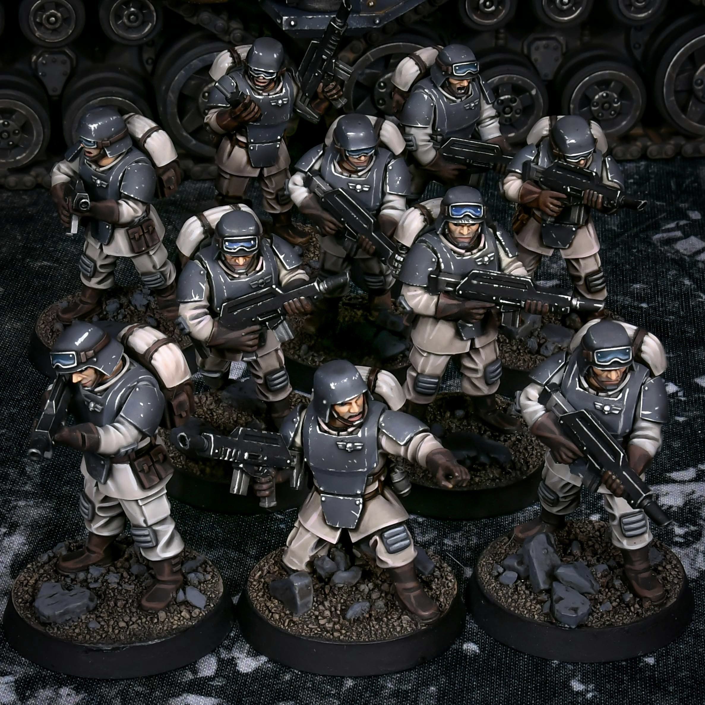 Universal Guard - Infantry Builder 3D print model_8