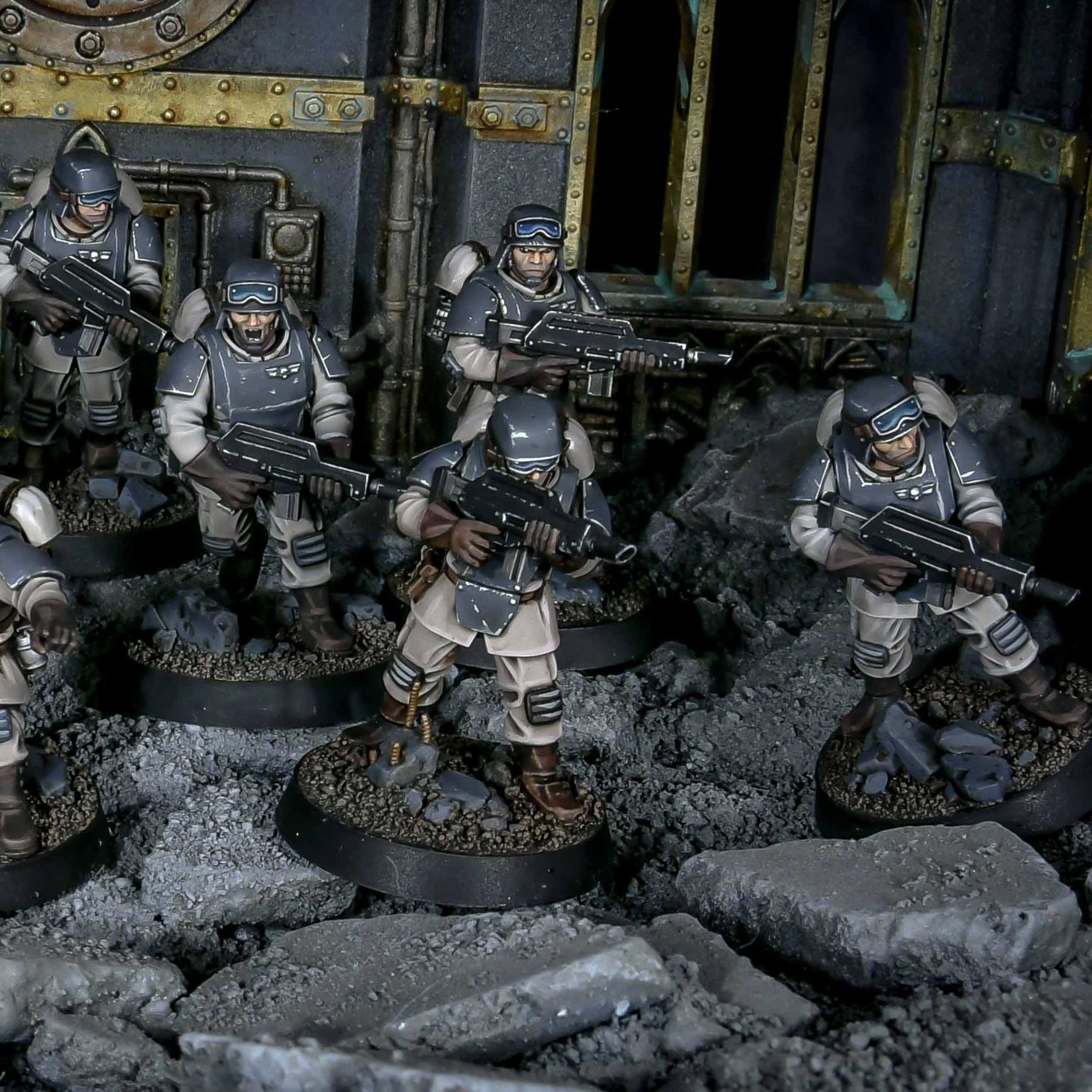 Universal Guard - Infantry Builder 3D print model_7