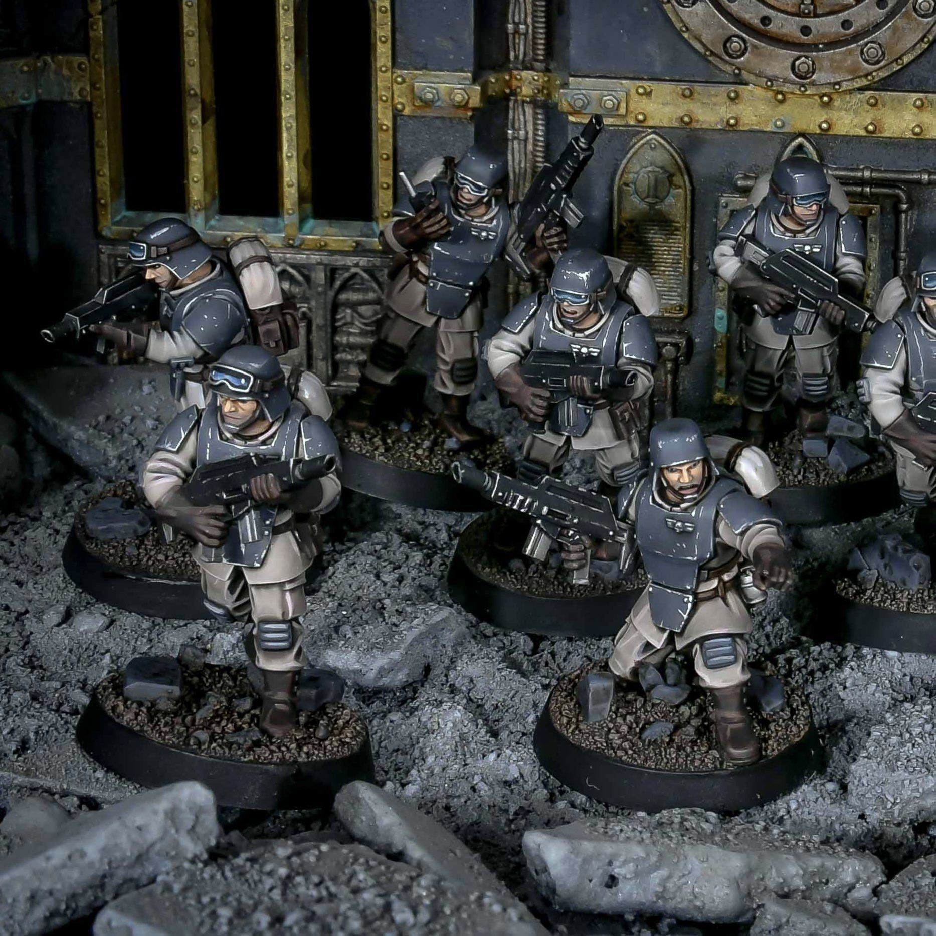 Universal Guard - Infantry Builder 3D print model_6