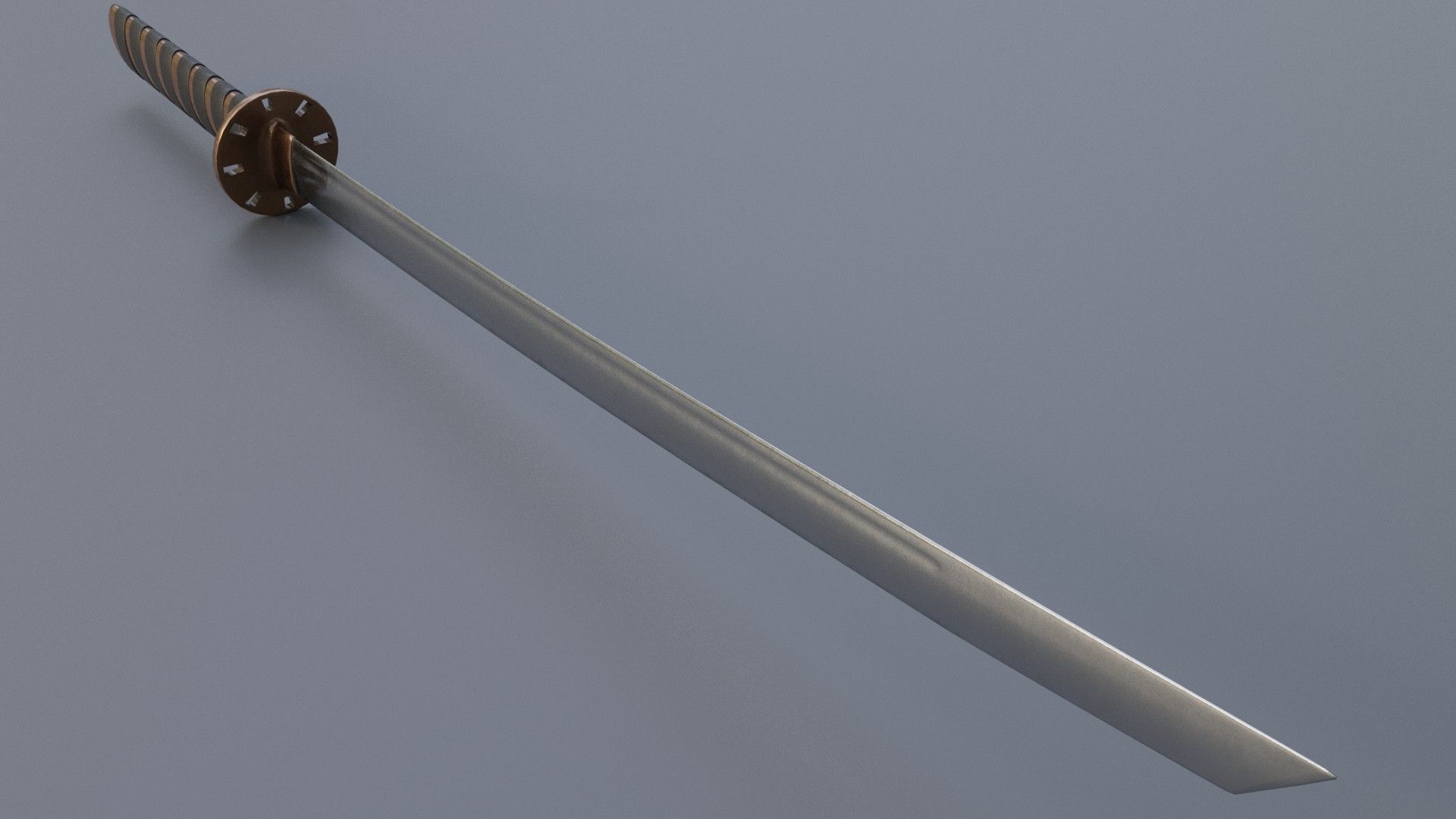 Katana Sword 3D model_7