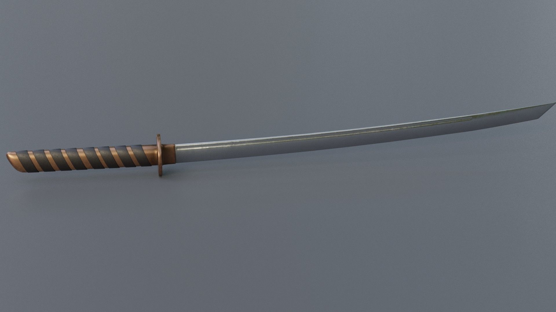 Katana Sword 3D model_6