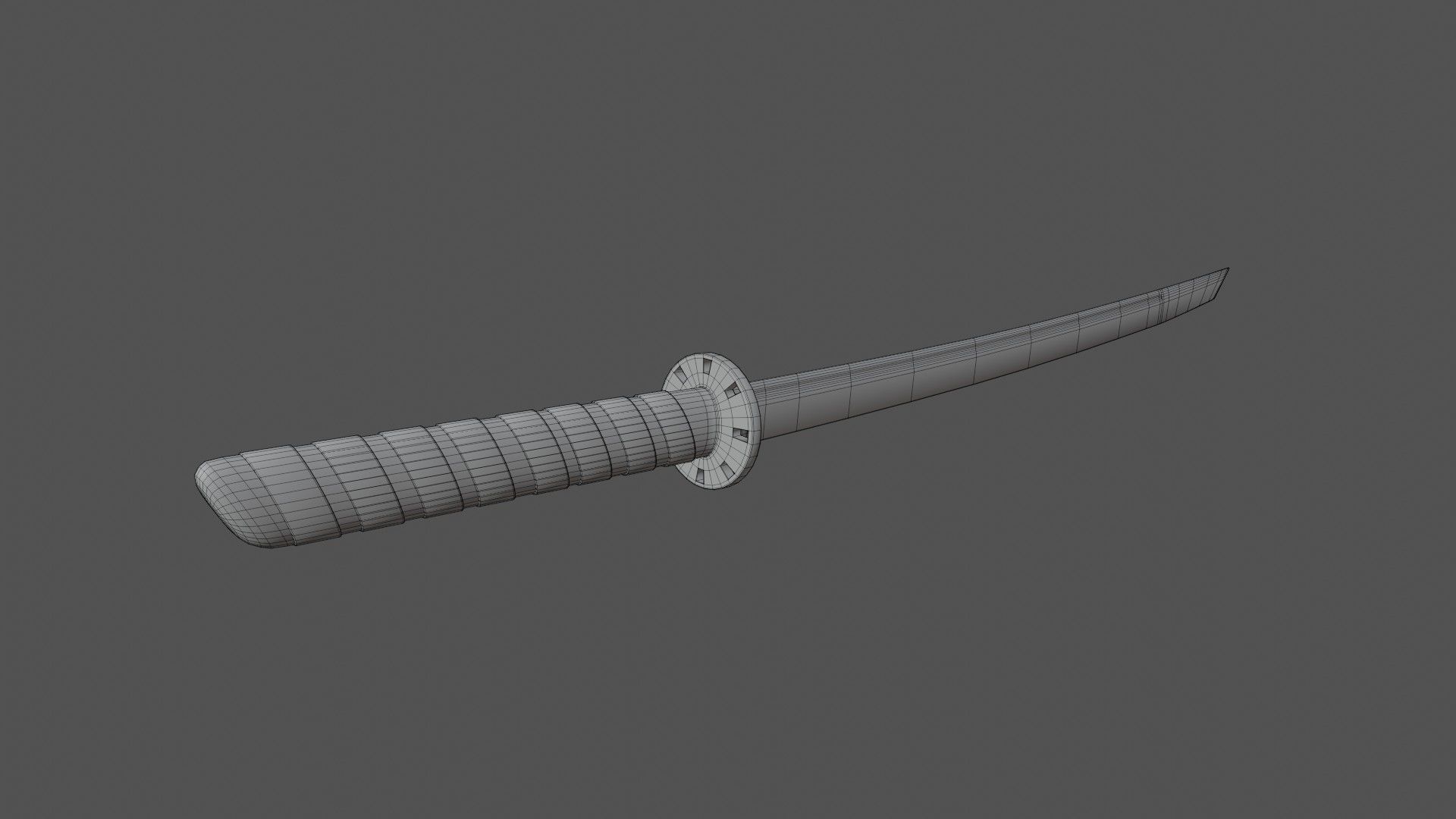 Katana Sword 3D model_8