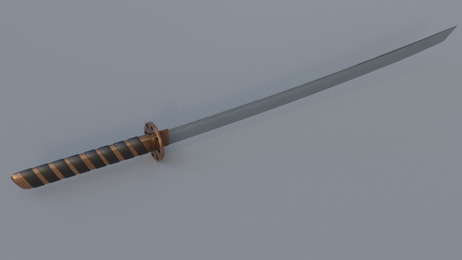 Katana Sword 3D model_3