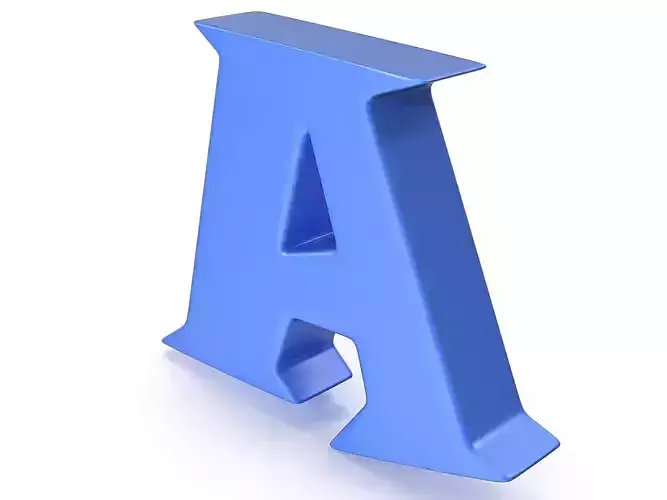 A Alphabet letter