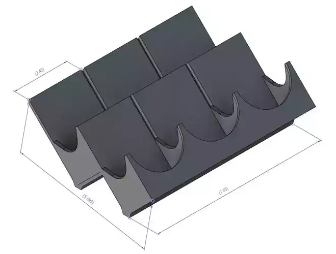 Card Holder Organizer Support Free 3D print model