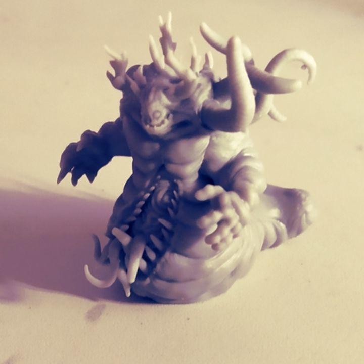 ENTROPY BEAST - PRE-SUPPORTED 3D print model_7