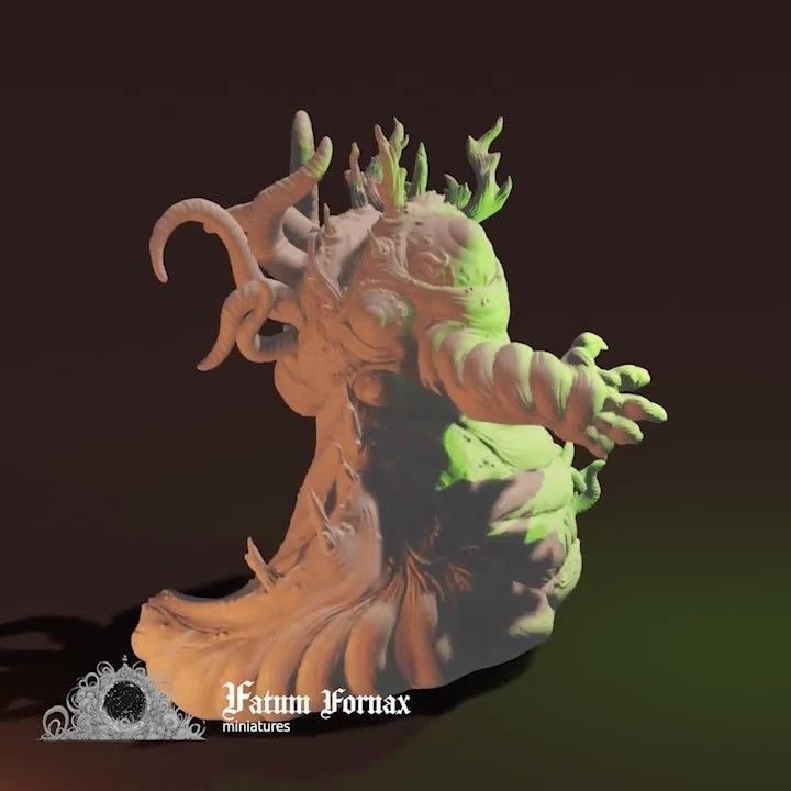 ENTROPY BEAST - PRE-SUPPORTED 3D print model_27