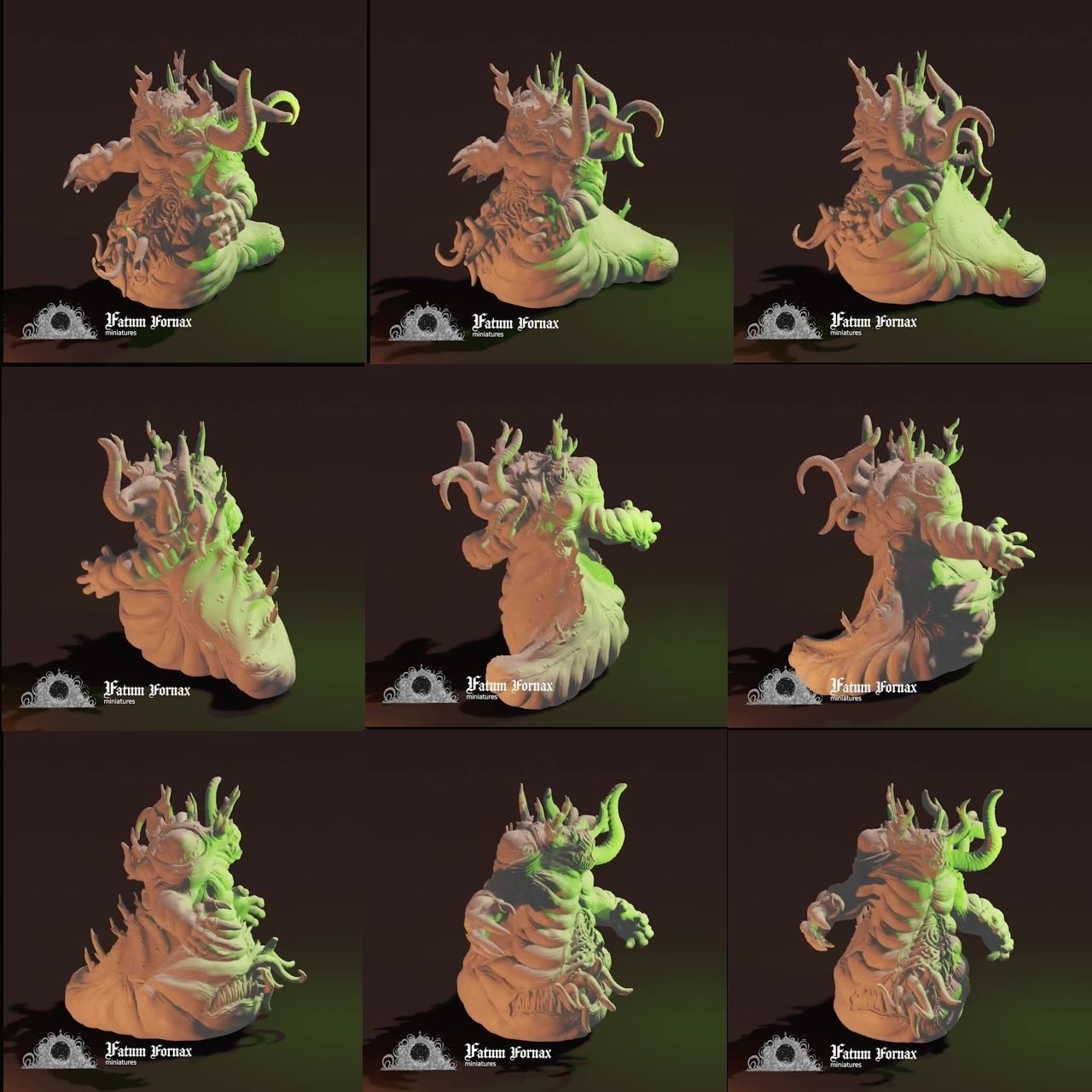 ENTROPY BEAST - PRE-SUPPORTED 3D print model_1