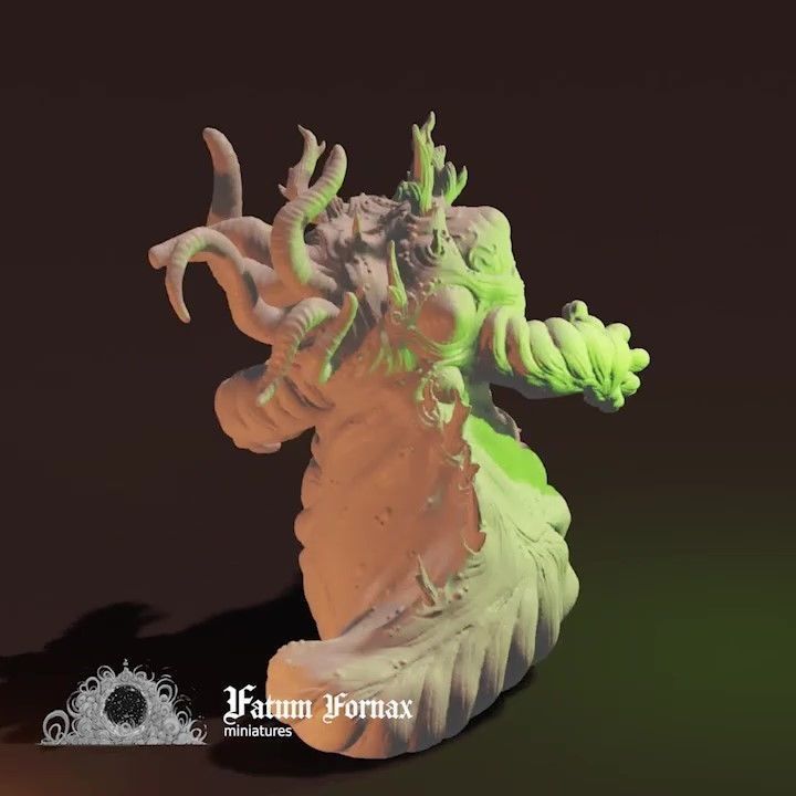 ENTROPY BEAST - PRE-SUPPORTED 3D print model_26