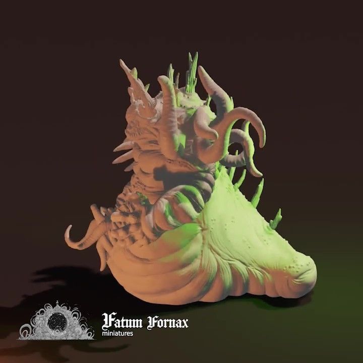 ENTROPY BEAST - PRE-SUPPORTED 3D print model_24