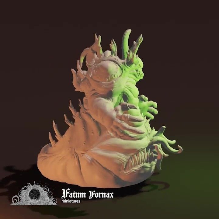 ENTROPY BEAST - PRE-SUPPORTED 3D print model_28