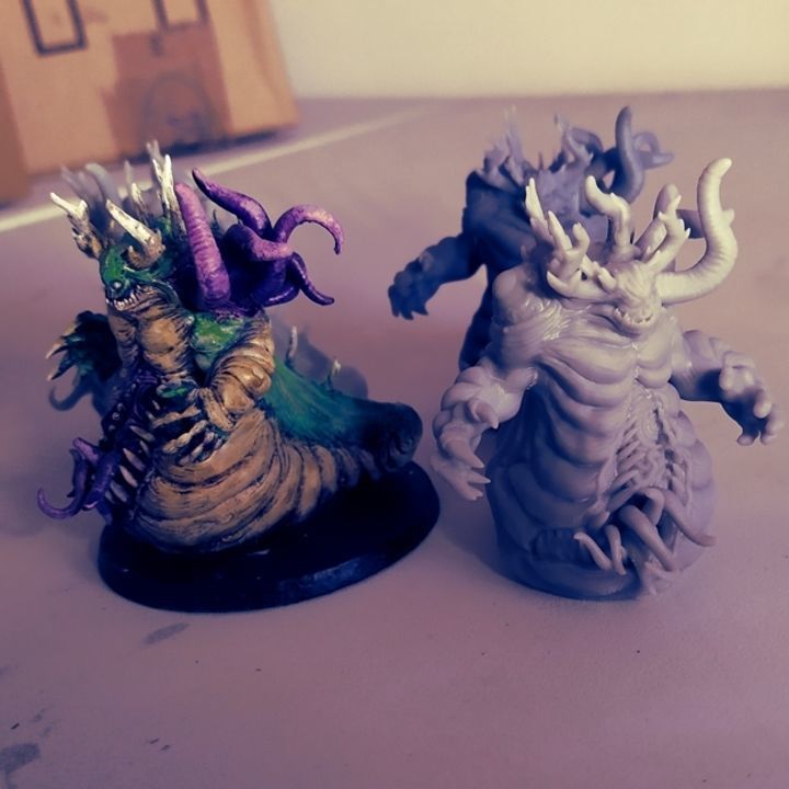 ENTROPY BEAST - PRE-SUPPORTED 3D print model_5