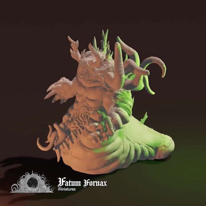 ENTROPY BEAST - PRE-SUPPORTED 3D print model_23