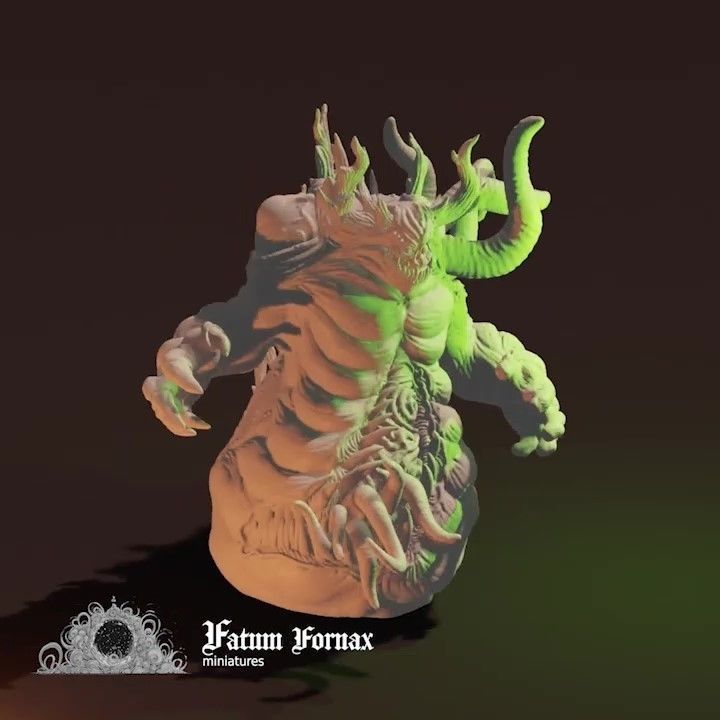 ENTROPY BEAST - PRE-SUPPORTED 3D print model_30