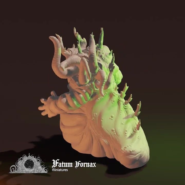 ENTROPY BEAST - PRE-SUPPORTED 3D print model_25