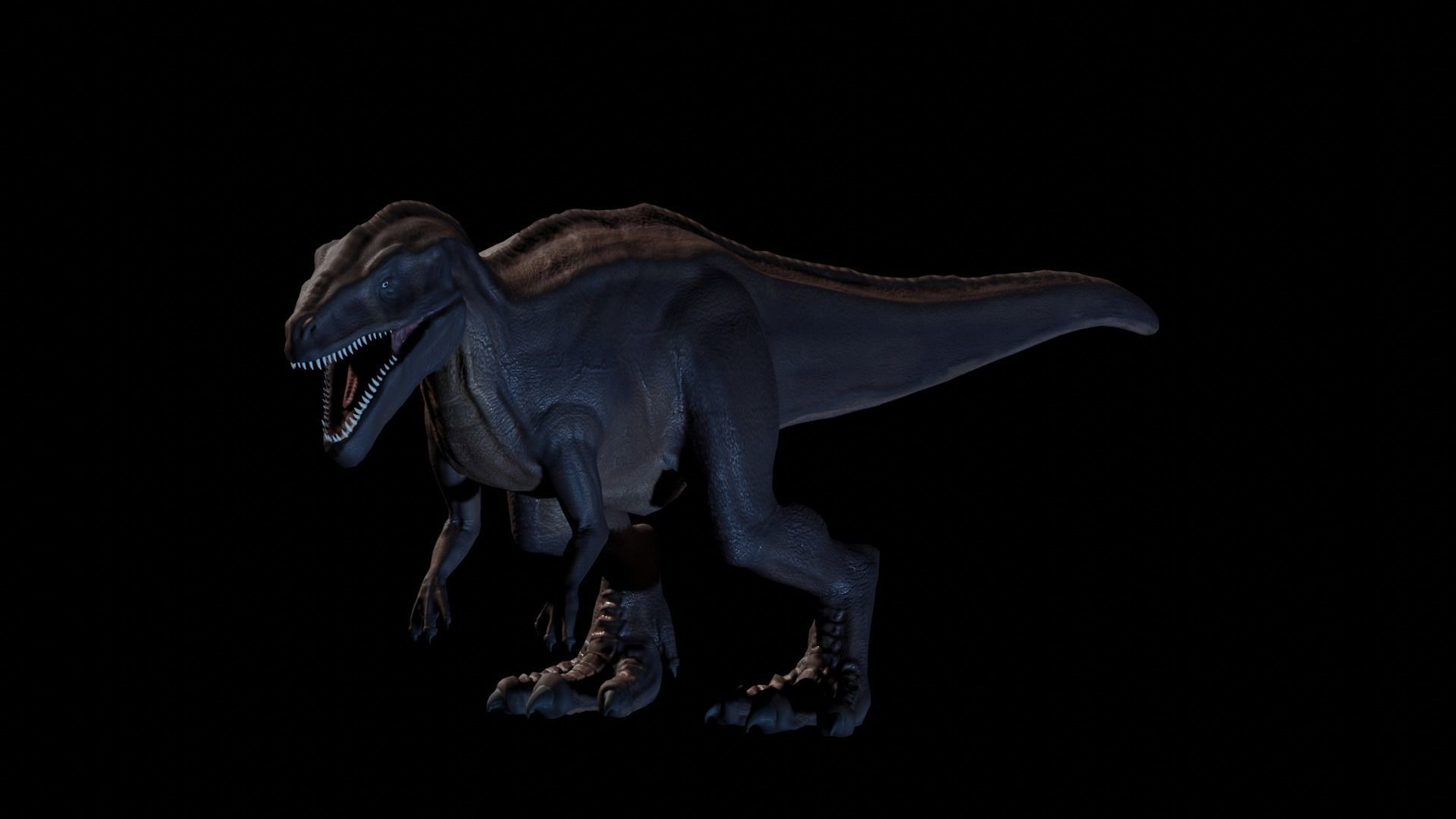 Dinosaur t - rex 3D model_6